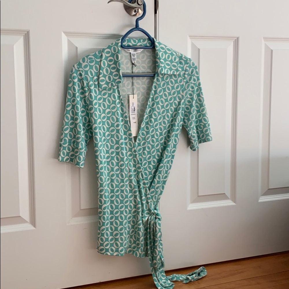 Diane von Furstenberg silk top